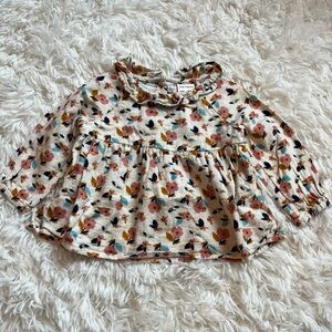 Joe Fresh Multicolor Floral Baby Top
